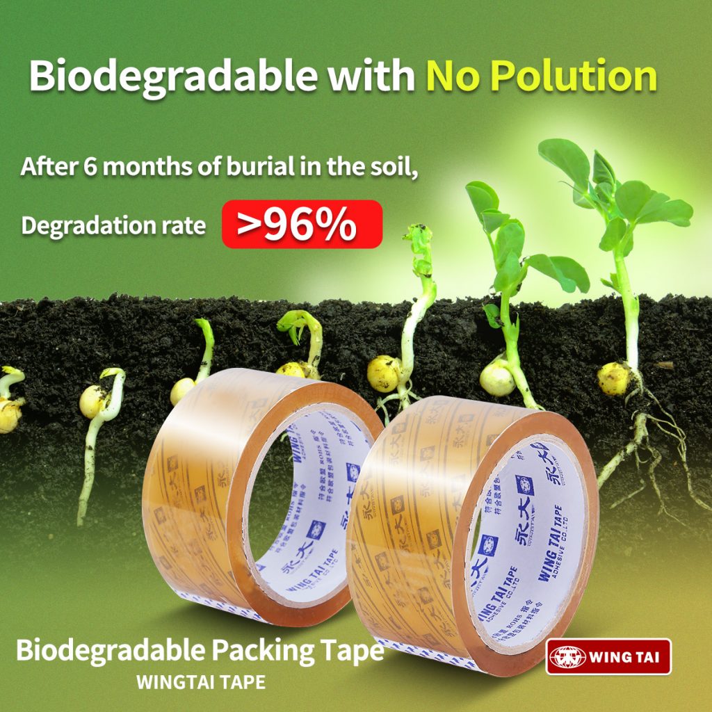 Biodegradable Packing Tape Adhesive tape Manufacturer, Supplier