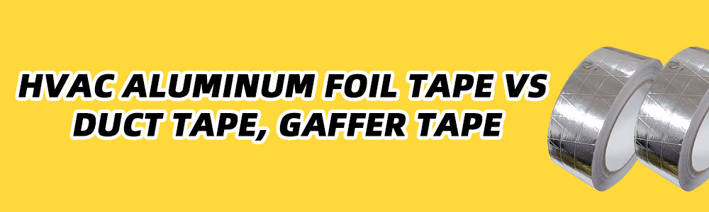 HVAC aluminium foil tape
