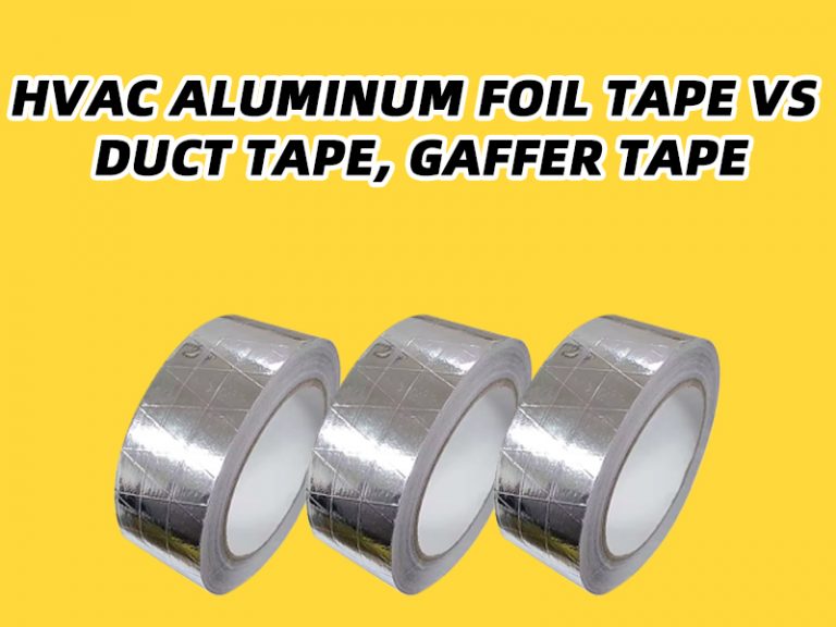 Cinta de aluminio HVAC
