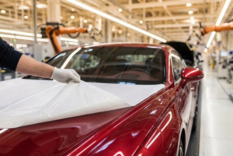 Película adhesiva sin residuos